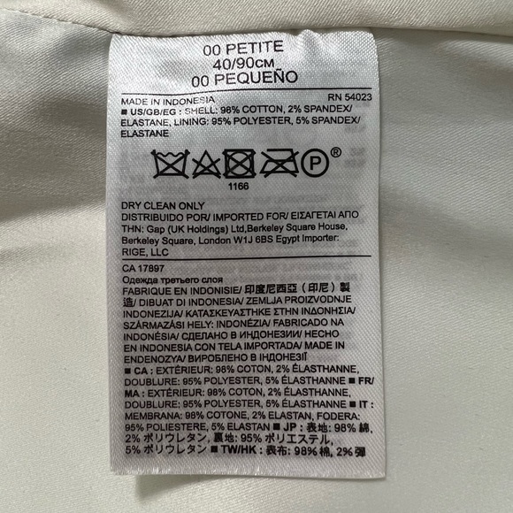 Banana Republic Blue Floral Blazer (00P) - Picture 7 of 7